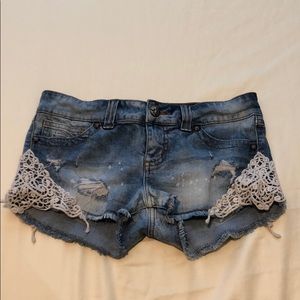 Harley-Davidson woman jean shorts